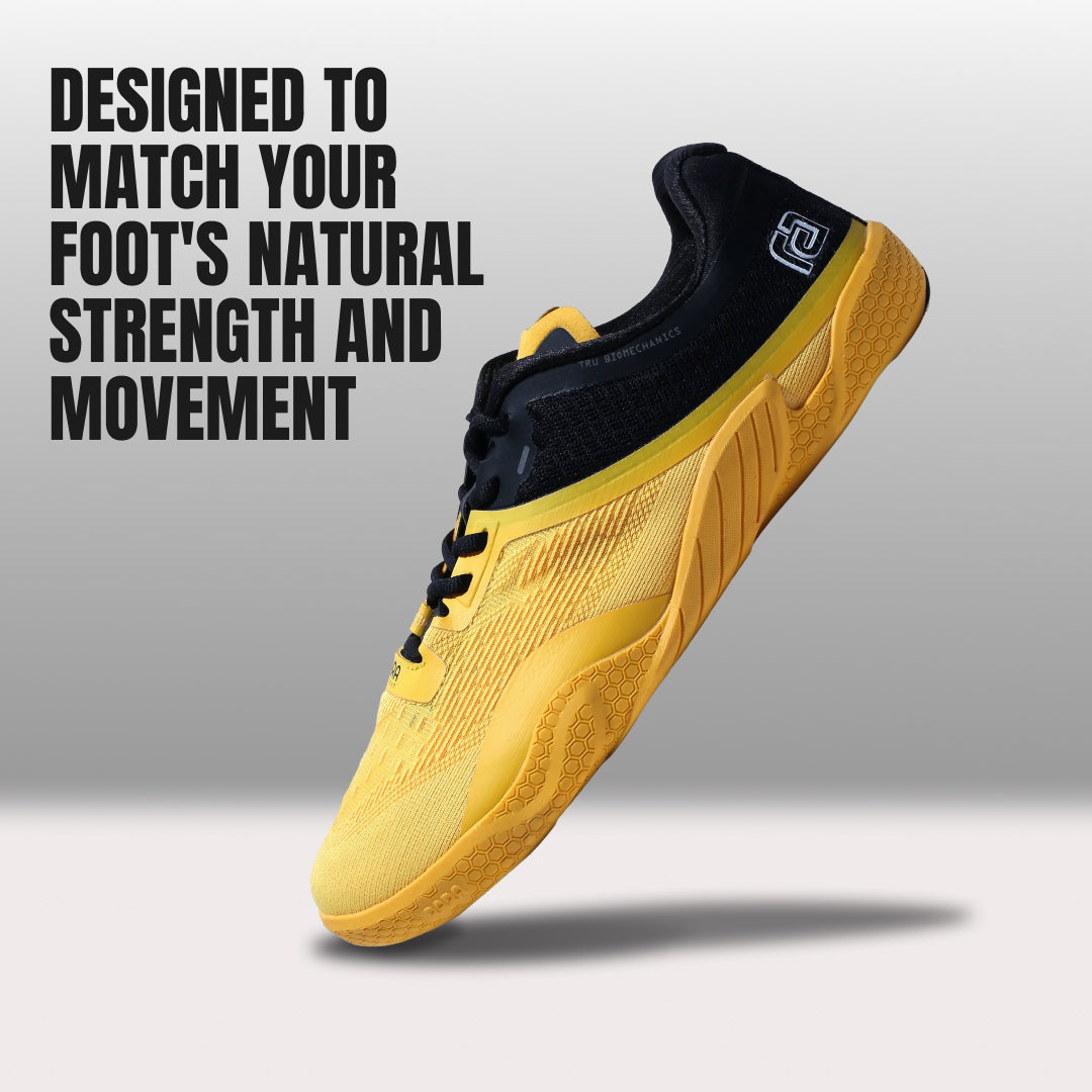 Buy Zanzibar Yellow Everyday Barefoot Shoes | Zero Drop | Rara