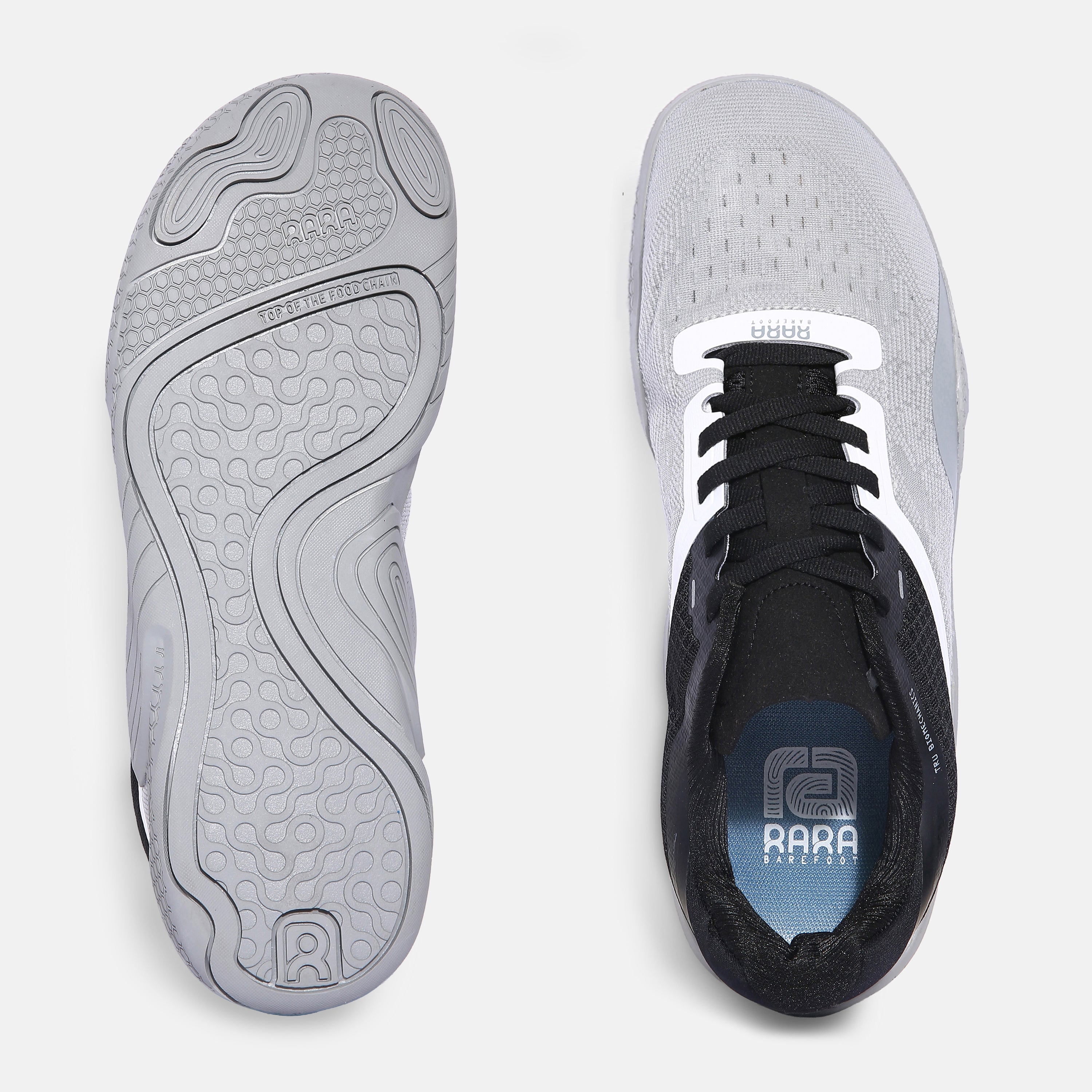 Buy Zanzibar Grey Barefoot Shoes for Men | RARA Barefoot India